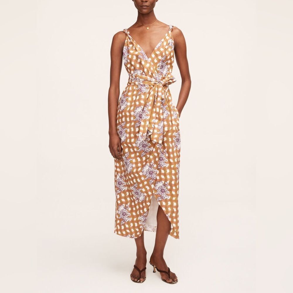 Rebecca Taylor Gingham Daisy Whisper Dress